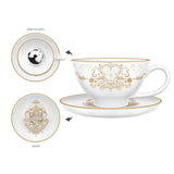 Harry Potter Crystal Ceramic Teacup & Saucer 12oz