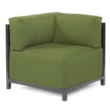 Axis Chair Seascape Moss Titanium Frame