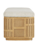 Anisa Sea Sand Storage Bench, Dunmeyer Parchment