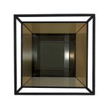 Augustus Smoke Glass Pedestal - Large