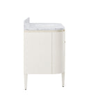 Briallen 48" White Vanity with Oval Undermount Sink