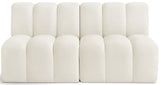 Arc - Velvet 2 Seats Modular Sofa