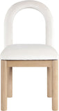 Conrad - Velvet Dining Chair With Natural Legs