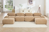 MIA 152'' 4-Seater Sofa with 2 Ottomans