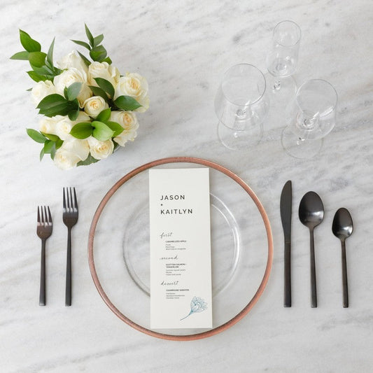 Arezzo Brushed Black 5pc Place Setting