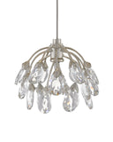 Crystal Bud 36-Light Round Multi-Drop Pendant