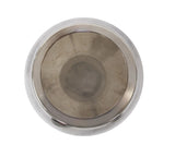Sivas Glass Vase with Silver Accents- Short
