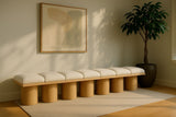 Pavilion - 7 Piece Modular Bench With Natural Base