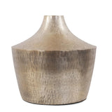 Etched Crossways Curved Neck Vase- Large