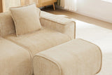 HARRISON 108" 3-Seater Sofa with 2 Ottomans