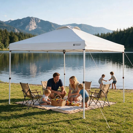 10x10 Waterproof Pop‑Up Canopy Tent, Commercial Outdoor Part