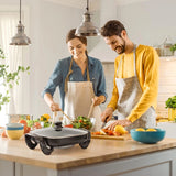 Moss & Stone 12-Inch Square Nonstick Electric Skillet