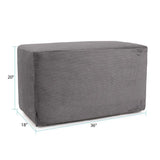 Universal Bench Cover- Pana Charcoal