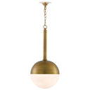 Moonward Brass Pendant