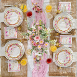 Baby in Bloom 62pc Floral Tableware Set