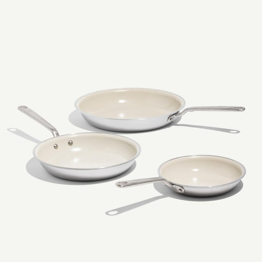 MADE IN CeramiClad® 2.0 Non Stick Frying Pan Set