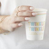 Twinkle Twinkle 8 oz Paper Cups Set of 16