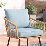 Wholesale 2‑Pack Deep‑Seat Patio Cushions with Removable Covers