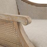 Rustic Reclaimed Farmhouse Crane Arm Chair, Natural *