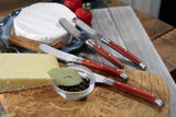 Laguiole 4-Piece Spreader Set with Pakkawood Handles