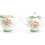 Grace Teaware Emperor's Garden Sugar & Creamer Set
