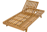 ORVA Outdoor Lounge Chaise with Headrest