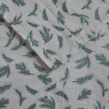 Classic Printed Cotton Flannel Sheet Set, Pine Branches