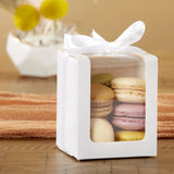 White 9 oz. Glassware Gift Box with Ribbon (Set of 20)