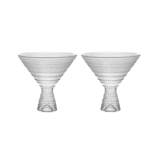 Jupiter Clear Martini 11.5oz, Set of 2