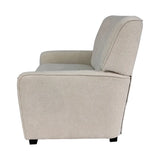 Wholesale Modern Tight Back Upholstered Recliner, Beige