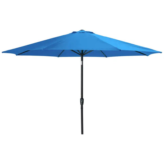 13 ft Outdoor Patio Umbrella with Push Button Tilt/Crank