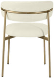 Lupita - Dining Chair With Brushed Gold Legs (Set of 2)