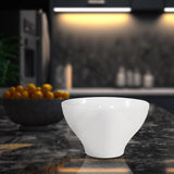 White Harlequin Earnware Pot- Large