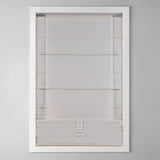 Basketweave Room Darkening Cordless Roman Shade, Taupe