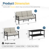 Wholesale 7 - Person Patio Conversation Sets with Cushions