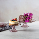 Archie Pink Large Cake Stand 13"