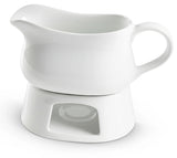 Kook Ceramic Gravy Boat & Saucer for Thanksgiving