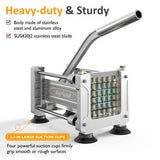 French Fry Cutter, Stainless Steel