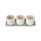 Trine Marble Set