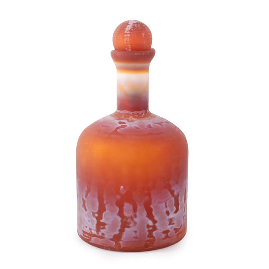 Mercer Glass Capped Bottle in Tangerine- Short