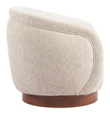 Vinta Swivel Chair Beige