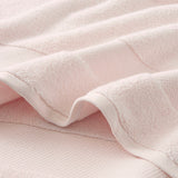 Turkish Cotton 6-Piece Bathroom Towel Set, Blush