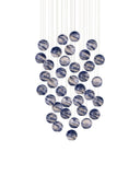 Palatino 36-Light Round Multi-Drop Pendant