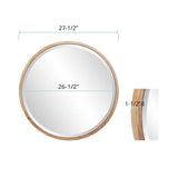 Johann Round Beveled Mirror