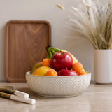 Kook Ceramic Salad Bowls, 100 oz, Set of 2