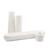 Nizzoli White Vase- Small