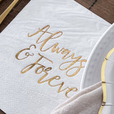Always & Forever 72pc Party Tableware Set for 24