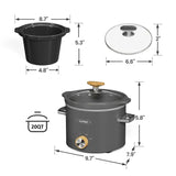 Wholesale 2 Quart Slow Cooker, Small Slow Cooker with Ceramic Pot