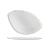 Iceland Thermal White Triangle Platter 13x9"
