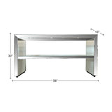 Mirror on Mirror Console Table
